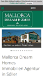 Mobile Screenshot of mallorca-dream-homes.com